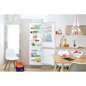 Frigorifero combinato da incasso Indesit - B 18 A1 D S/I MC 1