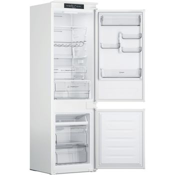 Indesit-Combinazione-Frigorifero-Congelatore-Da-incasso-INC18-T332-Bianco-2-porte-Perspective-open