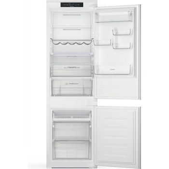 Indesit-Combinazione-Frigorifero-Congelatore-Da-incasso-INC18-T332-Bianco-2-porte-Frontal-open