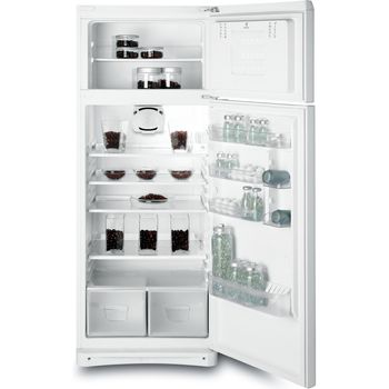 Indesit-Combinazione-Frigorifero-Congelatore-A-libera-installazione-TEAA-5-Bianco-2-porte-Frontal-open