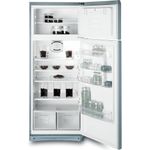 Indesit-Combinazione-Frigorifero-Congelatore-A-libera-installazione-TEAAN-5-S-Argento-2-porte-Frontal-open