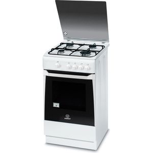 Cucina a gas a libera installazione Indesit: 50 cm - KN1G20S(W)/I