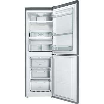 Indesit-Combinazione-Frigorifero-Congelatore-A-libera-installazione-LI70-FF1-X-Inox-2-porte-Frontal-open