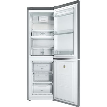 Indesit-Combinazione-Frigorifero-Congelatore-A-libera-installazione-LI80-FF2O-X-B-Inox-2-porte-Frontal-open