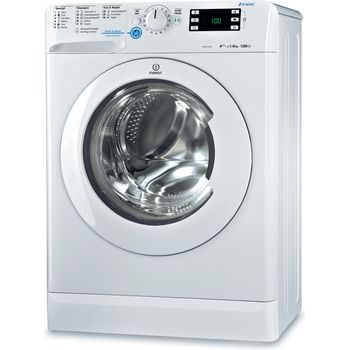 Indesit-Lavabiancheria-A-libera-installazione-XWSE-81283X-WWGG-IT-Bianco-Carica-frontale-A----Perspective