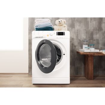 Indesit-Lavasciugabiancheria-A-libera-installazione-XWDE-1071481XWKKK-EU-Bianco-Carica-frontale-Lifestyle-frontal-open