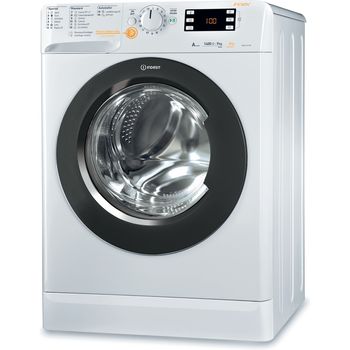 Indesit-Lavasciugabiancheria-A-libera-installazione-XWDE-961480X-WKKK-IT-Bianco-Carica-frontale-Perspective