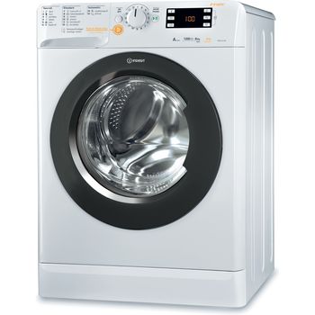 Indesit-Lavasciugabiancheria-A-libera-installazione-XWDE-861280X-WKKK-IT-Bianco-Carica-frontale-Perspective