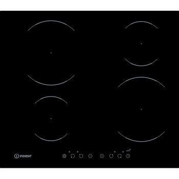 Indesit-Piano-cottura-VIA-640.1-C-Nero-Induction-vitroceramic-Frontal