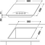 Indesit-Piano-cottura-BB-752--I--OW--Old-White-GAS-Technical-drawing