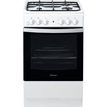 Indesit-Cucina-con-forno-a-doppia-cavita-IS5G4KHW-EU-Bianco-GAS-Frontal