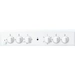 Indesit-Cucina-con-forno-a-doppia-cavita-IS5G4KHW-EU-Bianco-GAS-Control-panel