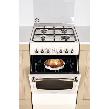 Indesit-Cucina-con-forno-a-doppia-cavita-IS5G1MMJ-E-Jasmine-GAS-Lifestyle-frontal-open