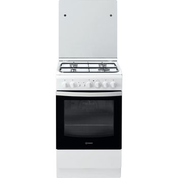 Indesit-Cucina-con-forno-a-doppia-cavita-IS5G2PHW-IT-Bianco-GAS-Frontal