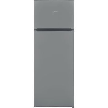 Indesit-Combinazione-Frigorifero-Congelatore-A-libera-installazione-I55TM-4110-S-Argento-2-porte-Frontal