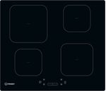 Indesit Piano cottura IS 15Q60 NE Nero Induction vitroceramic Frontal