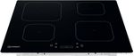Indesit Piano cottura IS 15Q60 NE Nero Induction vitroceramic Frontal top down