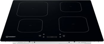 Indesit Piano cottura IS 15Q60 NE Nero Induction vitroceramic Frontal top down