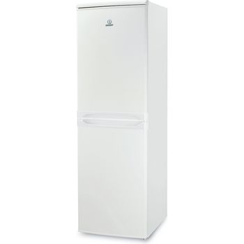 Indesit-Combinazione-Frigorifero-Congelatore-A-libera-installazione-CAA-55-1-Bianco-2-porte-Perspective