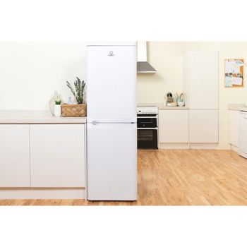 Indesit-Combinazione-Frigorifero-Congelatore-A-libera-installazione-CAA-55-1-Bianco-2-porte-Lifestyle-frontal