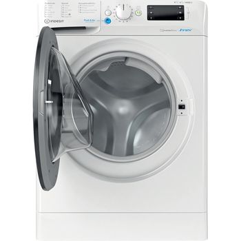 Indesit-Lavasciugabiancheria-A-libera-installazione-BDE-861483X-WK-IT-N-Bianco-Carica-frontale-Frontal-open