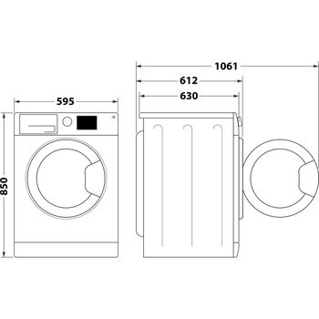 Indesit-Lavabiancheria-A-libera-installazione-BWE-81285X-WS-IT-Bianco-Carica-frontale-B-Technical-drawing