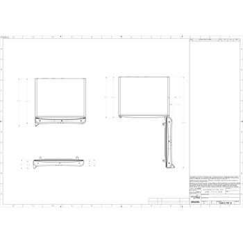 Indesit-Combinazione-Frigorifero-Congelatore-A-libera-installazione-TAAN-6-FNF-S1-Argento-2-porte-Technical-drawing