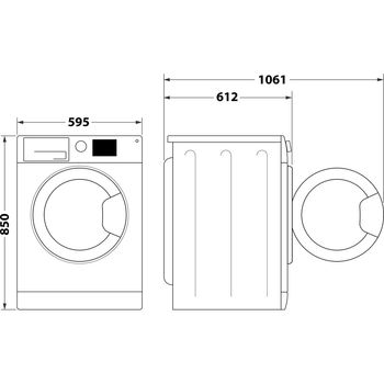 Indesit-Lavabiancheria-A-libera-installazione-BWE-91285X-WS-IT-Bianco-Carica-frontale-B-Technical-drawing