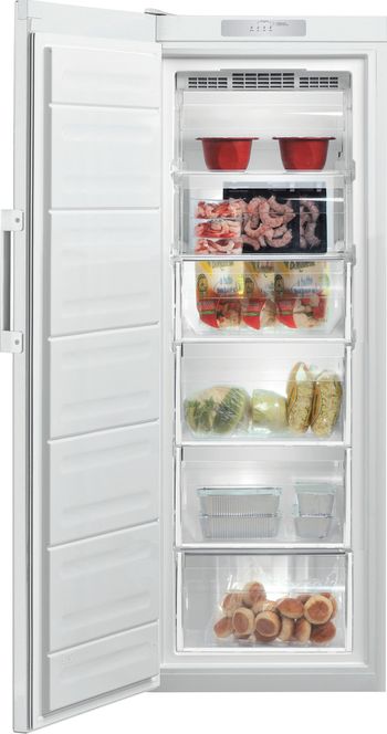 Indesit Congelatore A libera installazione UI6 F1T W1 Bianchi Frontal open
