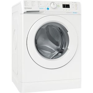 Lavatrice a libera installazione a carica frontale Indesit: 8,0 kg - BWA 81285X W IT