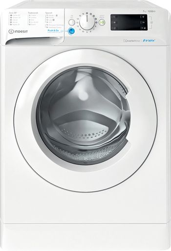 Indesit Lavabiancheria A libera installazione BWE 71285X W IT Bianco Carica frontale B Frontal