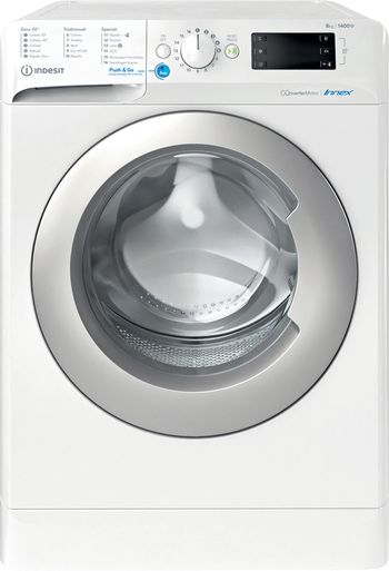 Indesit Lavabiancheria A libera installazione BWE 81486X WS IT Bianco Carica frontale A Frontal
