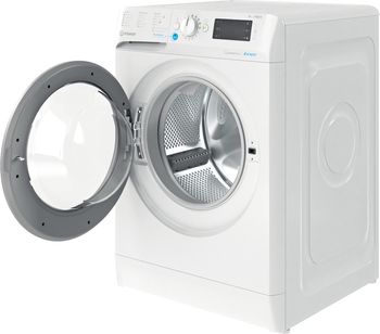 Indesit Lavabiancheria A libera installazione BWE 81486X WS IT Bianco Carica frontale A Perspective open