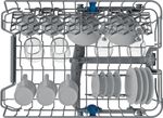 Indesit Lavastoviglie Da incasso DSIC 3M19 Totalmente integrato F Rack