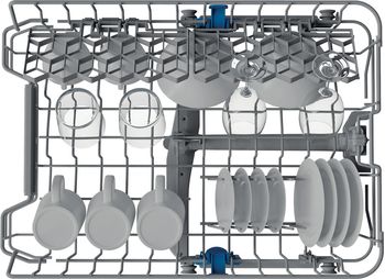 Indesit Lavastoviglie Da incasso DSIC 3M19 Totalmente integrato F Rack