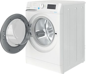 Indesit Lavasciugabiancheria A libera installazione BDE 107426 WK IT Bianco Carica frontale Perspective open