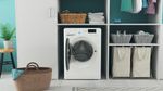 Indesit Lavasciugabiancheria A libera installazione BDE 107426 WK IT Bianco Carica frontale Lifestyle frontal open