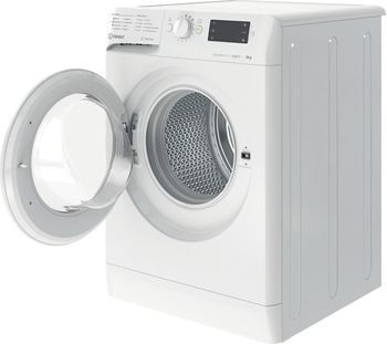 Indesit Lavabiancheria A libera installazione MTWE 91285 W IT Bianco Carica frontale B Perspective open