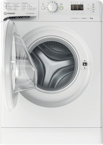 Indesit Lavabiancheria A libera installazione MTWA 91285 W IT Bianco Carica frontale B Frontal open