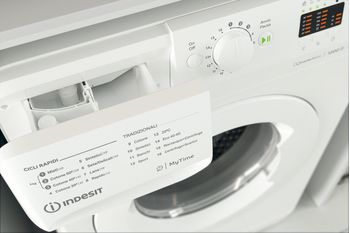 Indesit Lavabiancheria A libera installazione MTWA 91285 W IT Bianco Carica frontale B Drawer