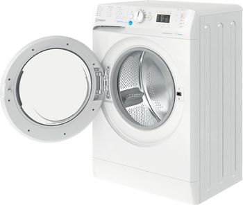 Indesit Lavabiancheria A libera installazione BWSA 7125X WV IT Bianco Carica frontale B Perspective open