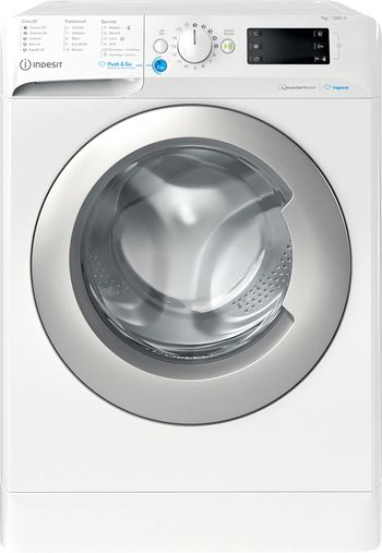Indesit Lavabiancheria A libera installazione BWSE 7125X SV IT Bianco Carica frontale B Frontal