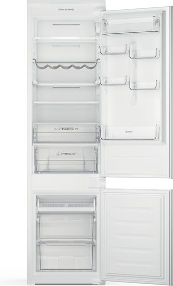 Indesit Combinazione Frigorifero/Congelatore Da incasso INC20 T132 Bianco 2 porte Frontal open