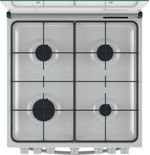 Indesit Cucina con forno a doppia cavità IS67G4PHW/E Bianco GAS Frontal top down