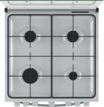 Indesit-Cucina-con-forno-a-doppia-cavita-IS67G4PHW-E-Bianco-GAS-Frontal-top-down