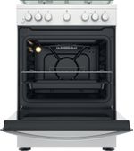 Indesit-Cucina-con-forno-a-doppia-cavita-IS67G4PHW-E-Bianco-GAS-Frontal-open