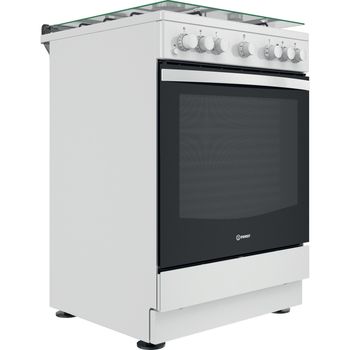 Indesit-Cucina-con-forno-a-doppia-cavita-IS67G4PHW-E-Bianco-GAS-Perspective