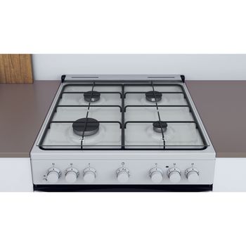 Indesit-Cucina-con-forno-a-doppia-cavita-IS67G4PHW-E-Bianco-GAS-Lifestyle-detail
