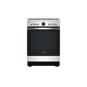 Cucina elettrica a libera installazione Indesit: 60 cm - IS67G8CHX/E