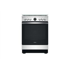 Cucina elettrica a libera installazione Indesit: 60 cm - IS67G8CHX/E